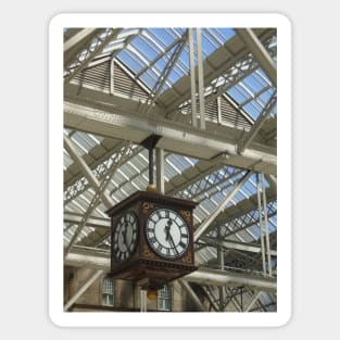 Glasgow Central Train Station Clock (1) Sticker